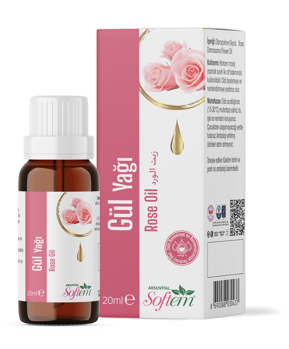 Softem Gül Yağı 20ml