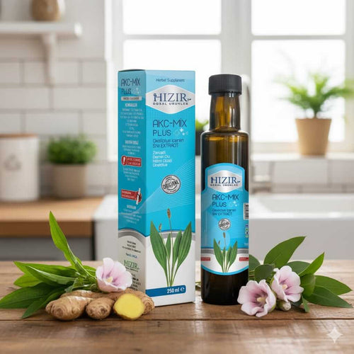 Hızır AKC-Mix Plus Sıvı Ekstrakt 250 ml | Zencefil, Okaliptus, Gülhatmi & Damar Otu