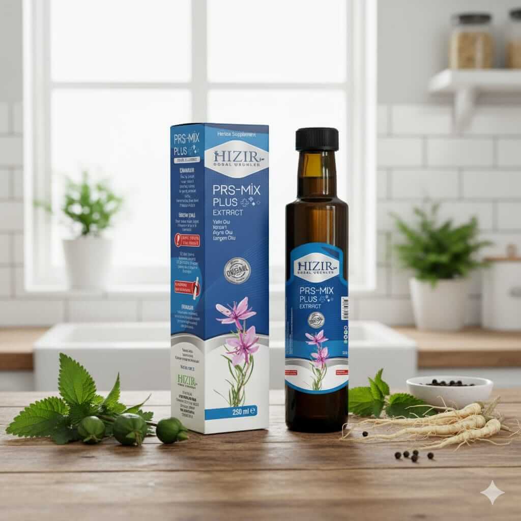 Hızır Prs Mix Plus Sıvı Ekstrakt 250 ml | Yakı Otu, Kapari, Ayrık Otu & Isırgan Otu