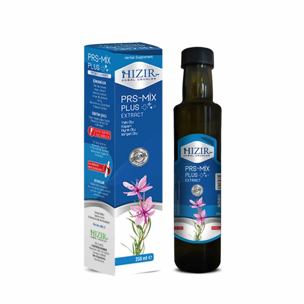 Hızır Prs Mix Plus Sıvı Ekstrakt 250 ml | Yakı Otu, Kapari, Ayrık Otu & Isırgan Otu